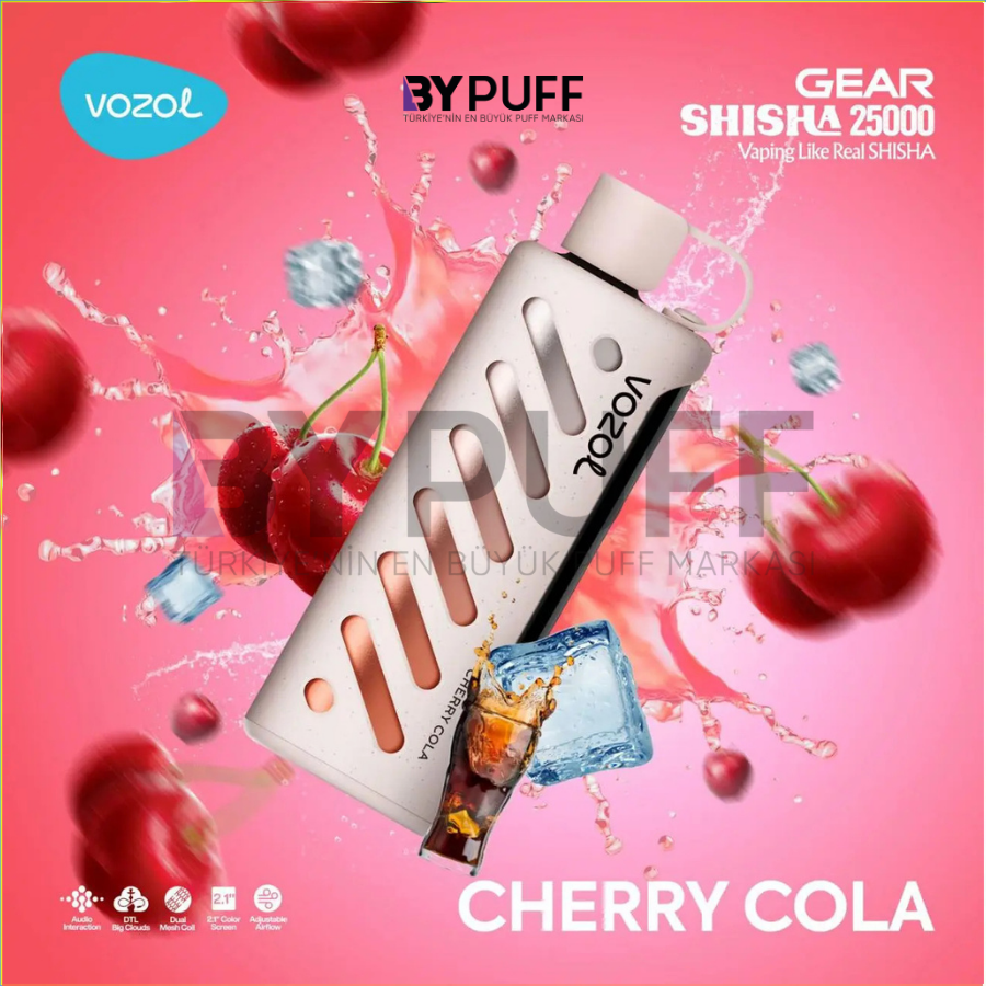 Vozol Gear Shisha 25000 Cherry Cola